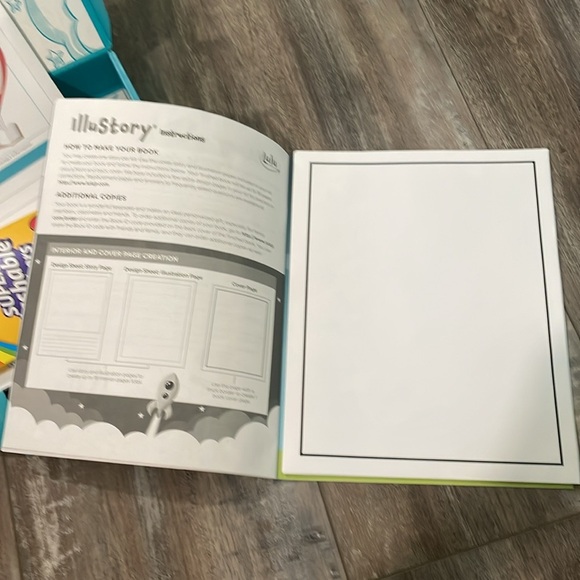Lulu Jr. Illustory Book Making Kit Multicolor New - Picture 2 of 5